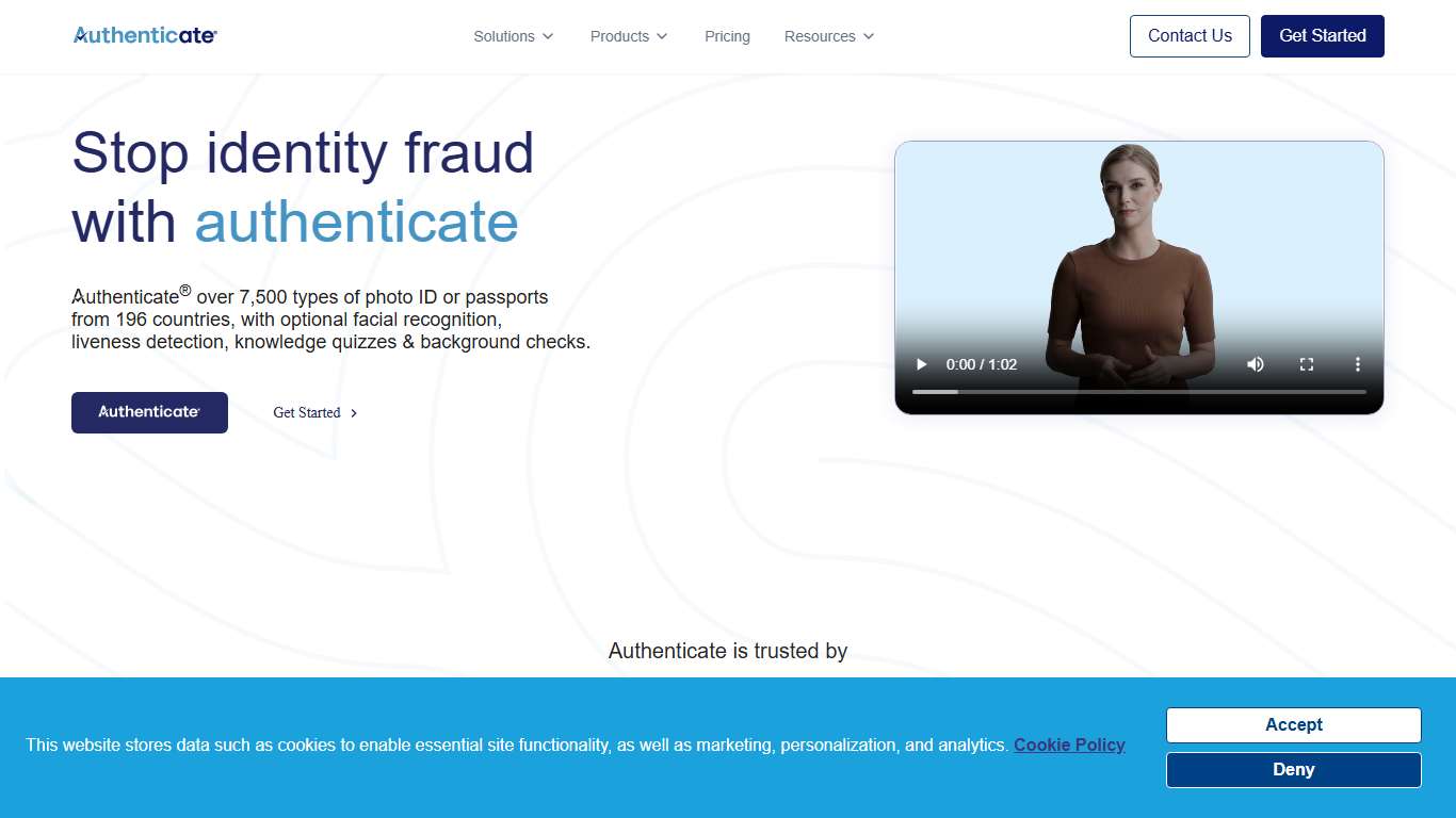 Identity Authentication & Background Verification API & SDK